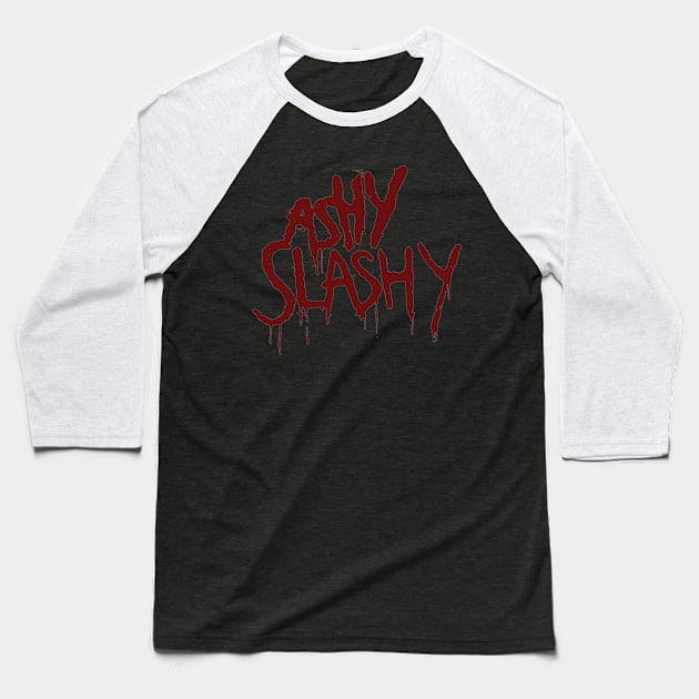 ASHY SLASHY Baseball T-Shirt by smallbrushes